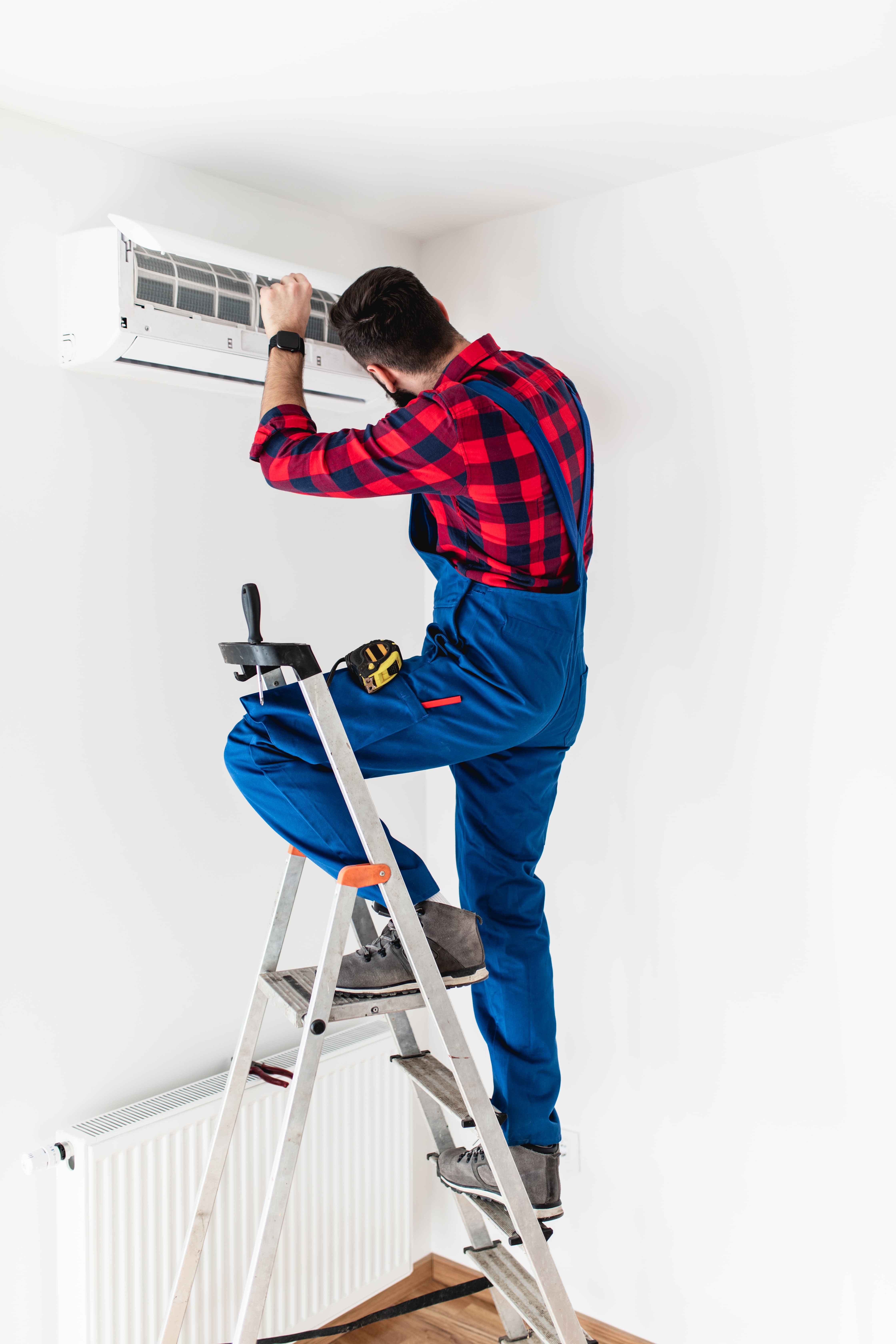 Installation de thermopompe à la maison