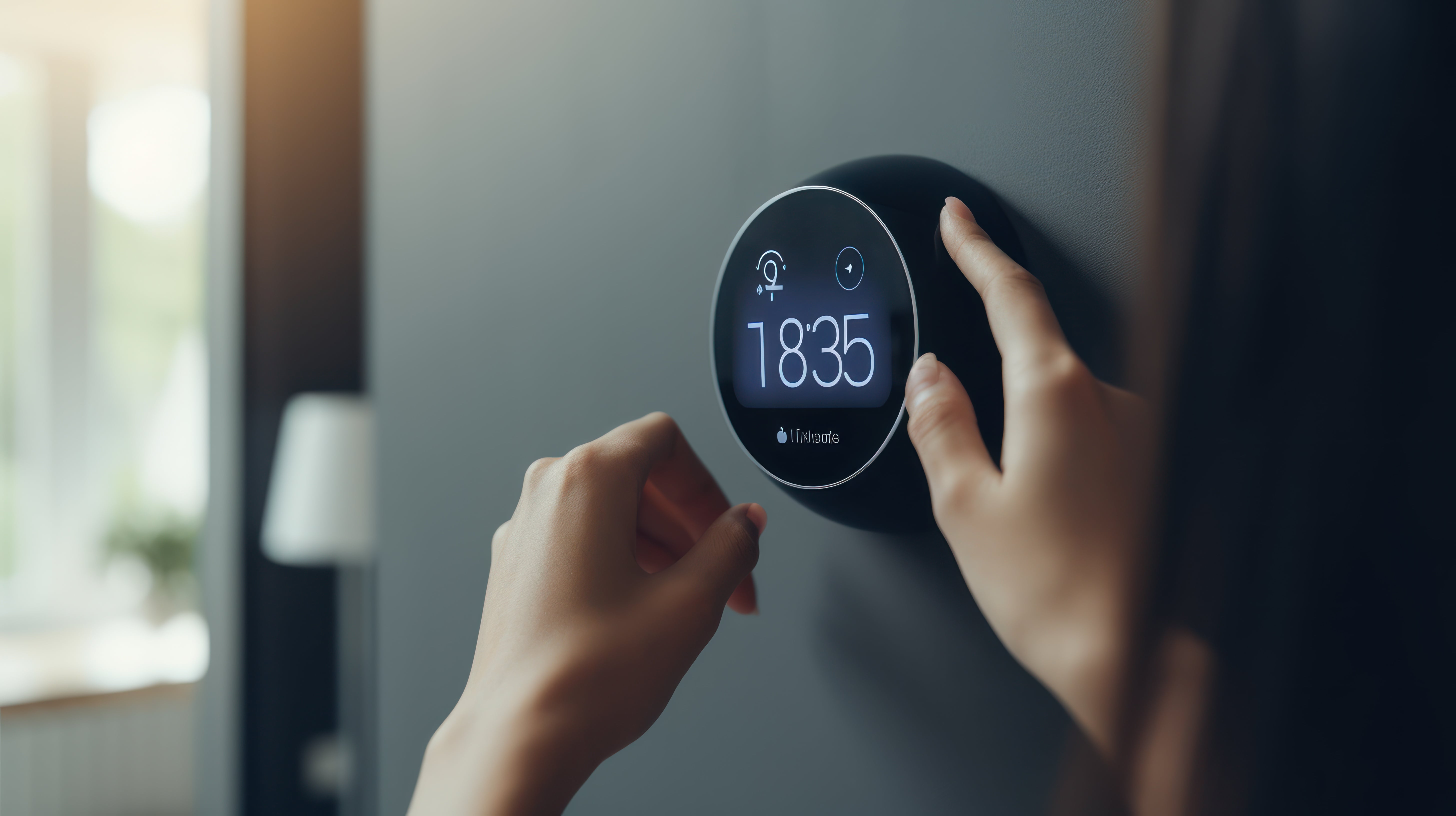 Thermostat intelligent et réglable à distance