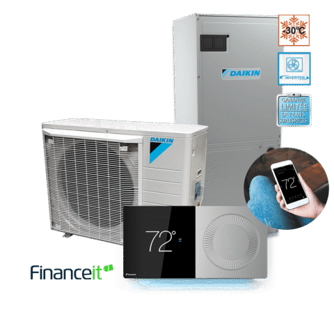 Thermopompe centrale Daikin Fit
