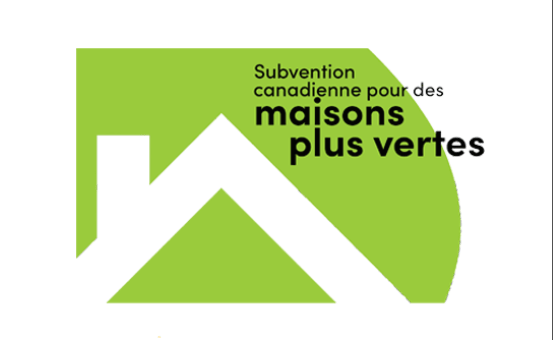 Logo de la Subvention canadienne pour des maisons plus vertes